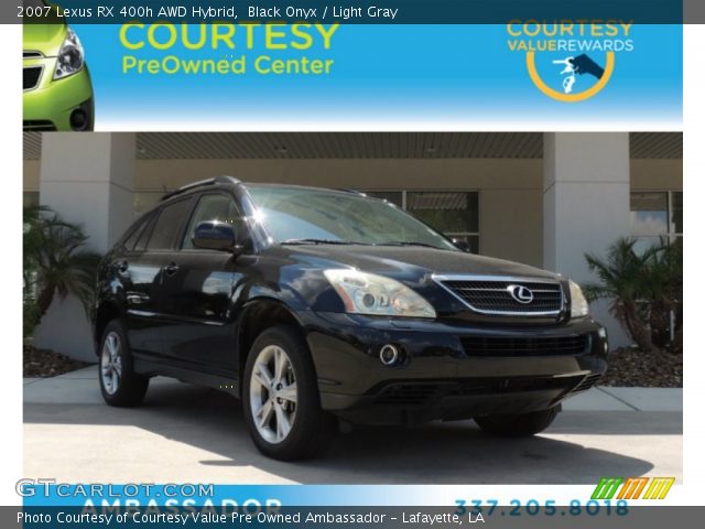 2007 Lexus RX 400h AWD Hybrid in Black Onyx