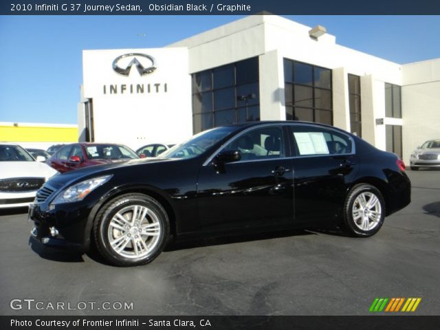 2010 Infiniti G 37 Journey Sedan in Obsidian Black