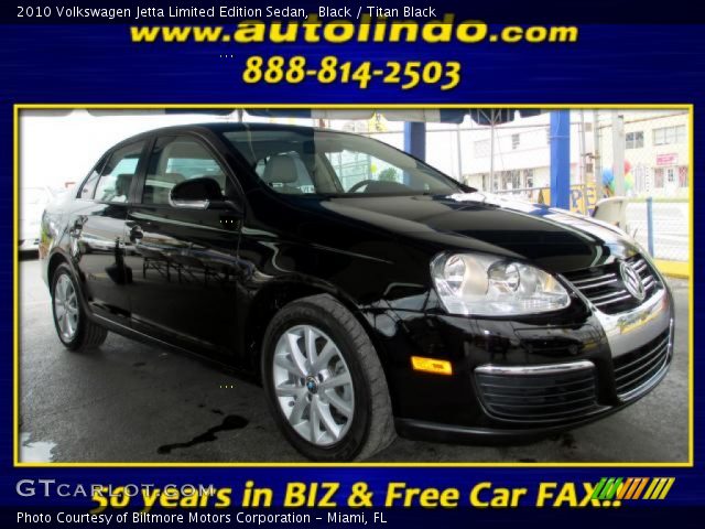 2010 Volkswagen Jetta Limited Edition Sedan in Black