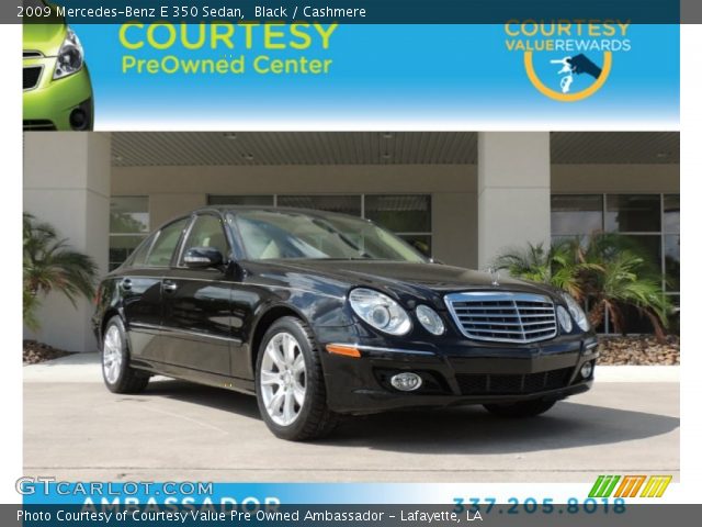2009 Mercedes-Benz E 350 Sedan in Black
