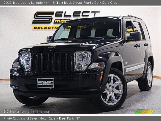 2012 Jeep Liberty Latitude 4x4 in Brilliant Black Crystal Pearl