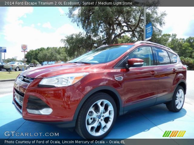2014 Ford Escape Titanium 2.0L EcoBoost in Sunset