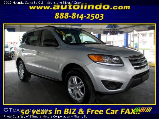 2012 Hyundai Santa Fe GLS in Moonstone Silver