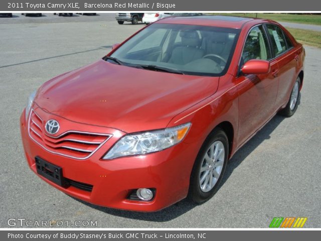 2011 Toyota Camry XLE in Barcelona Red Metallic