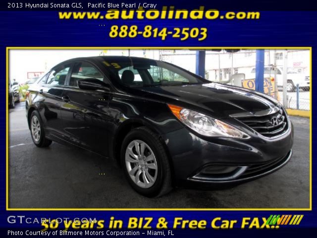 2013 Hyundai Sonata GLS in Pacific Blue Pearl