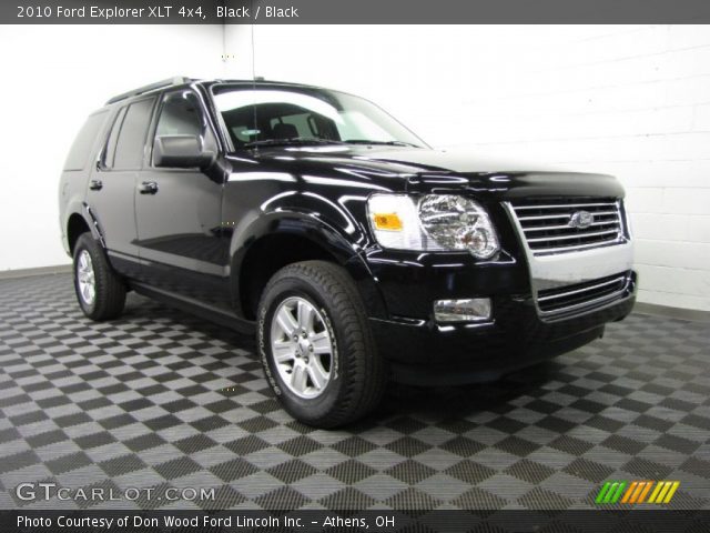 2010 Ford Explorer XLT 4x4 in Black