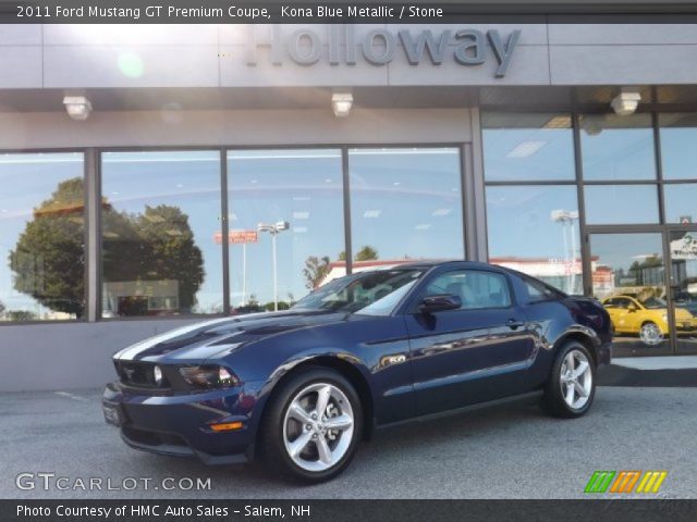 2011 Ford Mustang GT Premium Coupe in Kona Blue Metallic