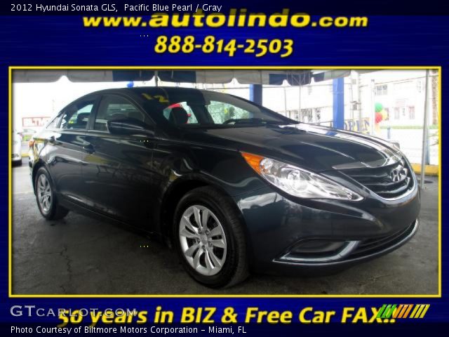 2012 Hyundai Sonata GLS in Pacific Blue Pearl