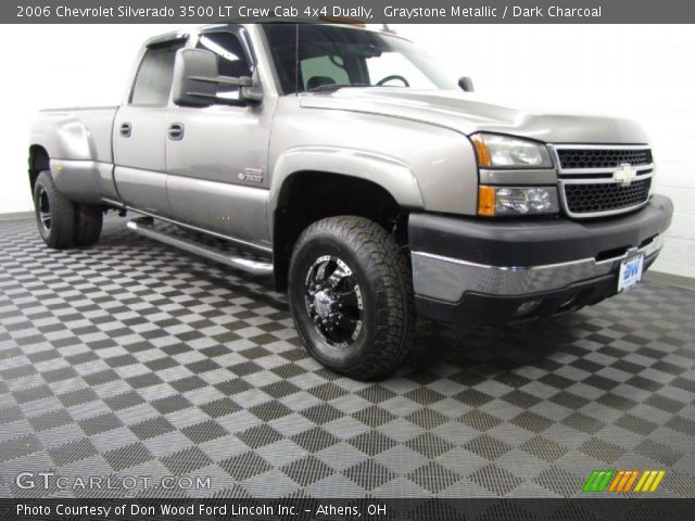 2006 Chevrolet Silverado 3500 LT Crew Cab 4x4 Dually in Graystone Metallic