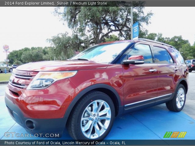 2014 Ford Explorer Limited in Sunset