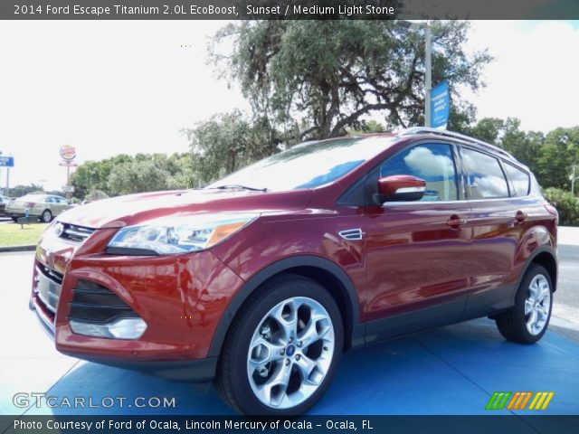 2014 Ford Escape Titanium 2.0L EcoBoost in Sunset