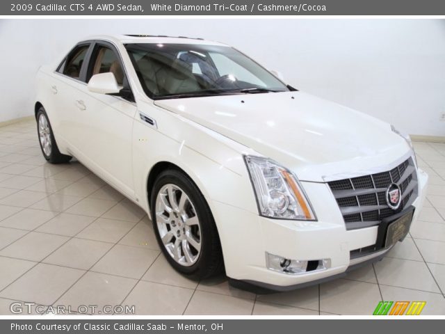 2009 Cadillac CTS 4 AWD Sedan in White Diamond Tri-Coat