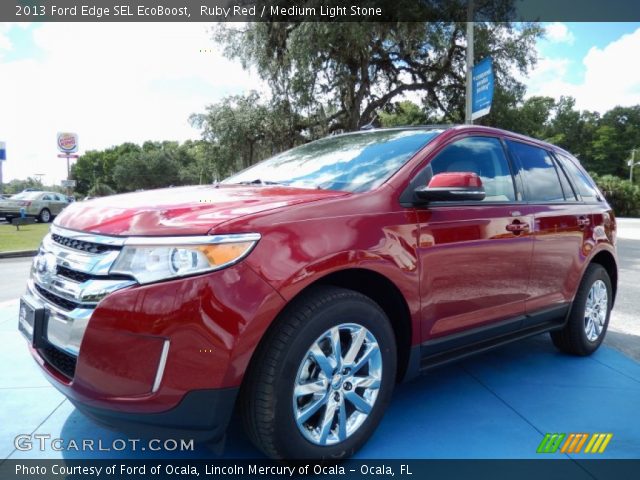2013 Ford Edge SEL EcoBoost in Ruby Red