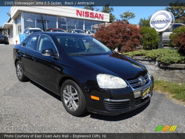 2005 Volkswagen Jetta 2.5 Sedan in Black