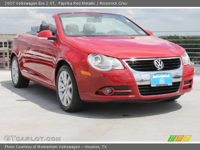 2007 Volkswagen Eos 2.0T in Paprika Red Metallic