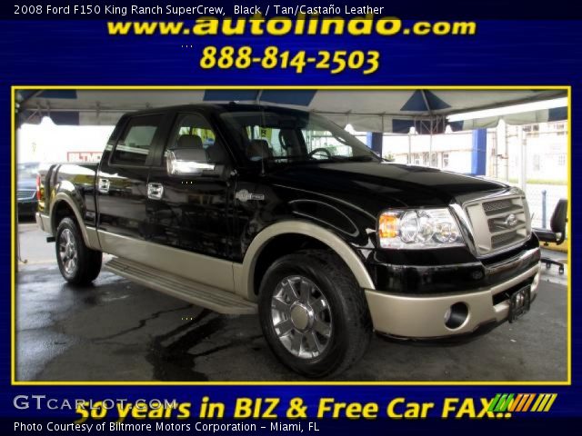 2008 Ford F150 King Ranch SuperCrew in Black