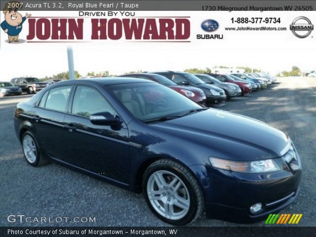 2007 Acura TL 3.2 in Royal Blue Pearl