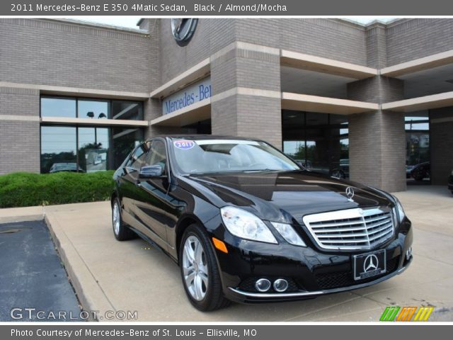 2011 Mercedes-Benz E 350 4Matic Sedan in Black