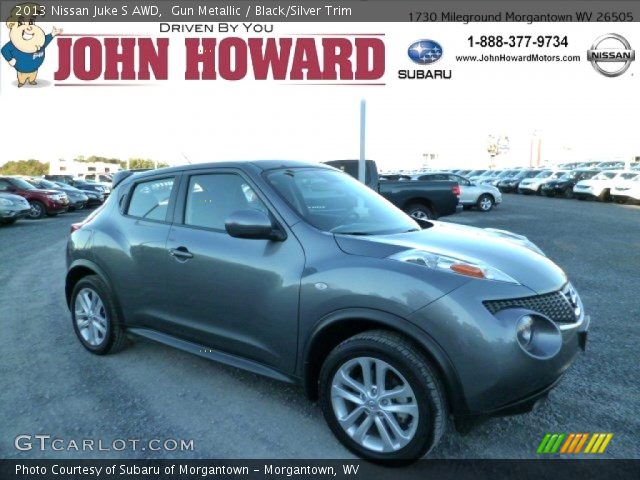 2013 Nissan Juke S AWD in Gun Metallic