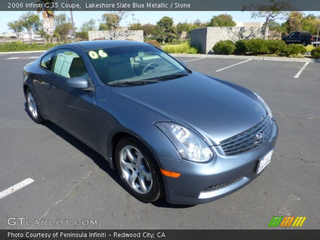 2006 Infiniti G 35 Coupe in Lakeshore Slate Blue Metallic