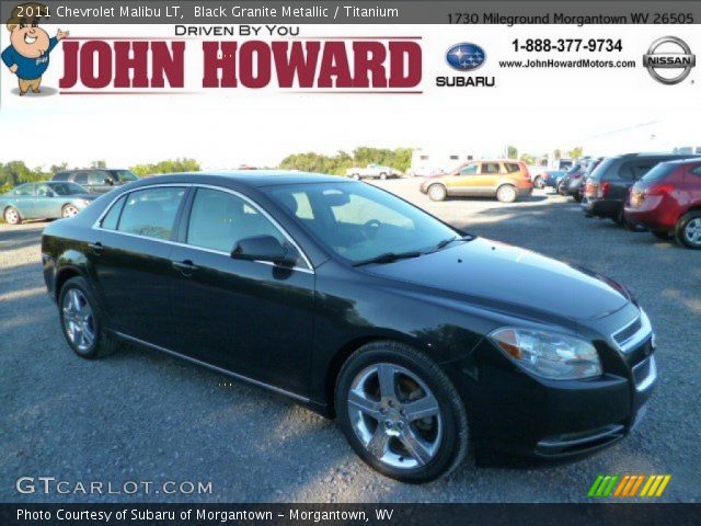 2011 Chevrolet Malibu LT in Black Granite Metallic