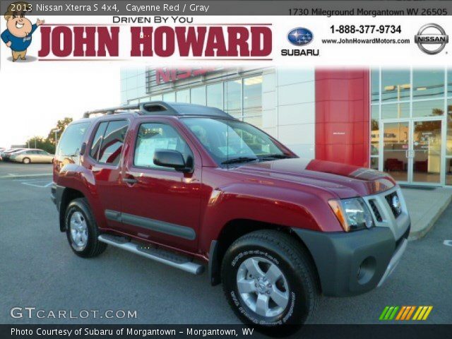 2013 Nissan Xterra S 4x4 in Cayenne Red