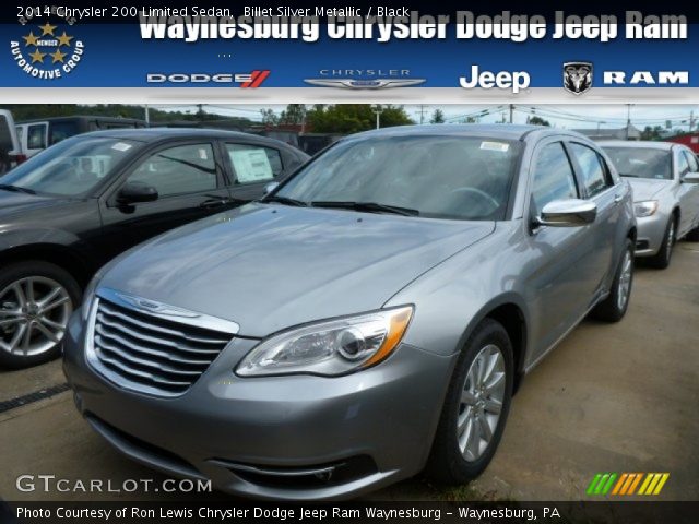 2014 Chrysler 200 Limited Sedan in Billet Silver Metallic