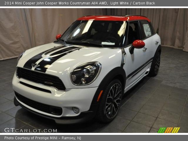2014 Mini Cooper John Cooper Works Countryman All4 AWD in Light White