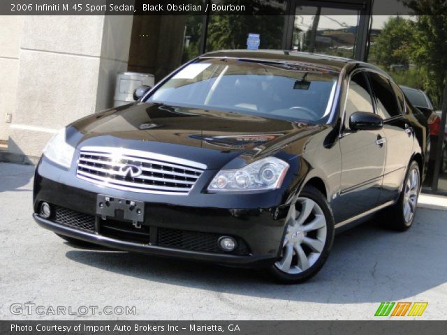 2006 Infiniti M 45 Sport Sedan in Black Obsidian