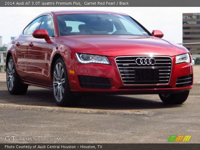 2014 Audi A7 3.0T quattro Premium Plus in Garnet Red Pearl