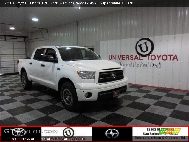 2010 Toyota Tundra TRD Rock Warrior CrewMax 4x4 in Super White
