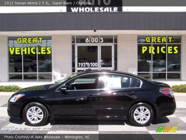 2012 Nissan Altima 2.5 SL in Super Black