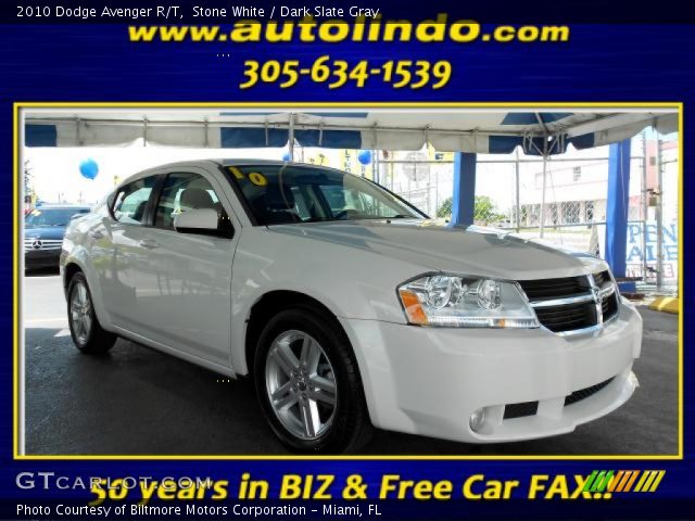 2010 Dodge Avenger R/T in Stone White
