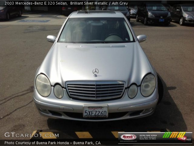 2003 Mercedes-Benz E 320 Sedan in Brilliant Silver Metallic