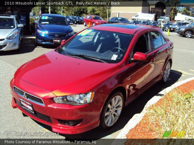 2010 Mitsubishi Lancer Sportback GTS in Rally Red Metallic