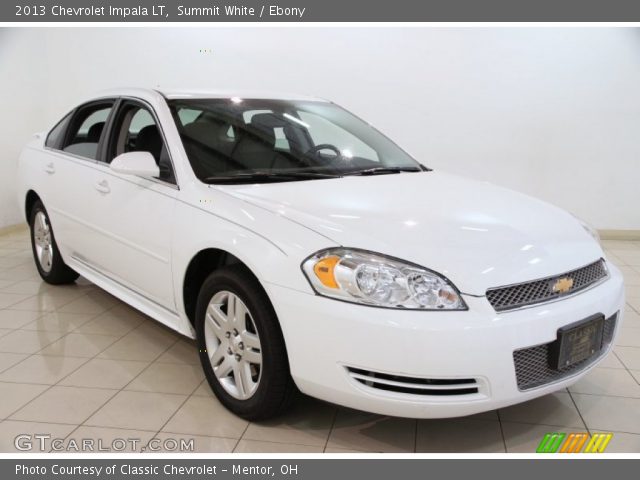 2013 Chevrolet Impala LT in Summit White