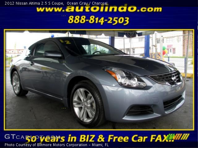 2012 Nissan Altima 2.5 S Coupe in Ocean Gray