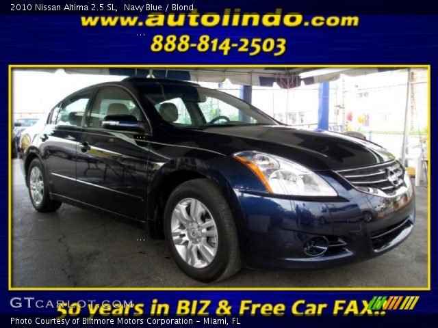 2010 Nissan Altima 2.5 SL in Navy Blue