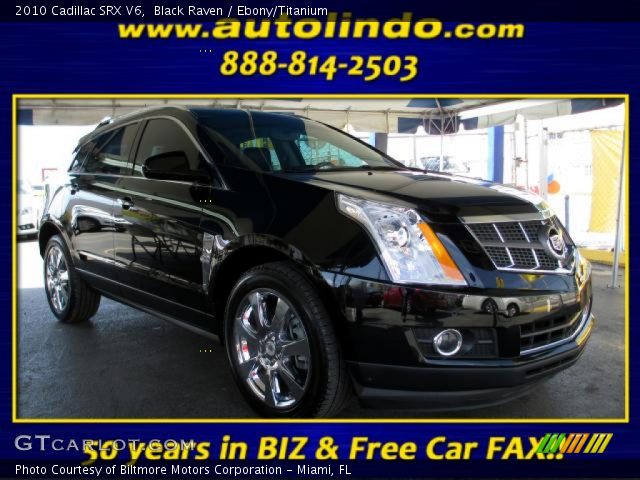2010 Cadillac SRX V6 in Black Raven