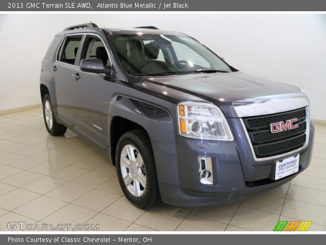 2013 GMC Terrain SLE AWD in Atlantis Blue Metallic