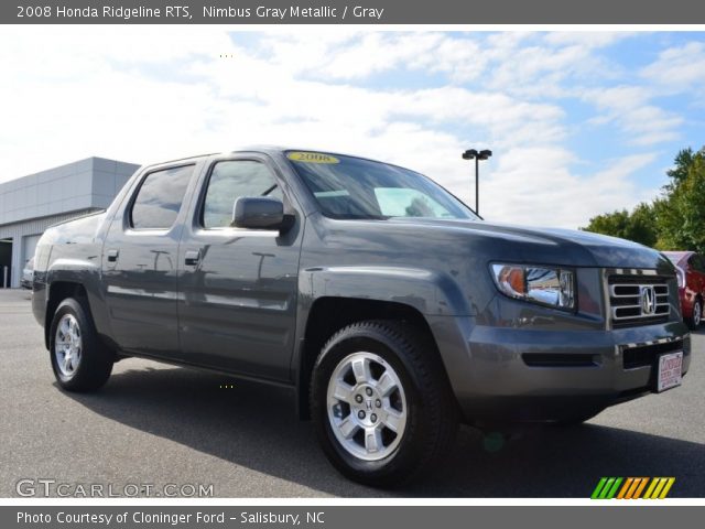 2008 Honda Ridgeline RTS in Nimbus Gray Metallic