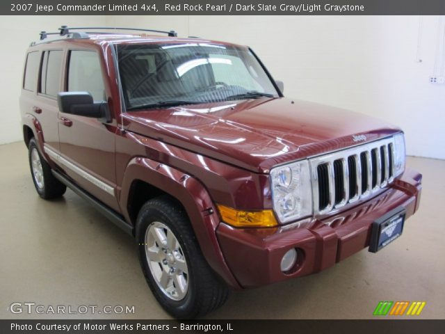2007 Jeep Commander Limited 4x4 in Red Rock Pearl