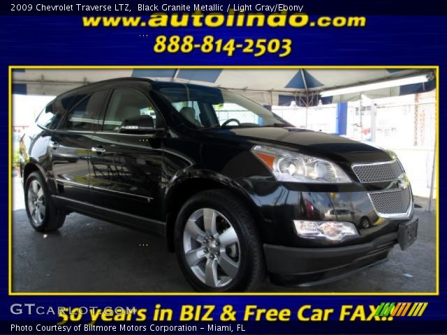 2009 Chevrolet Traverse LTZ in Black Granite Metallic