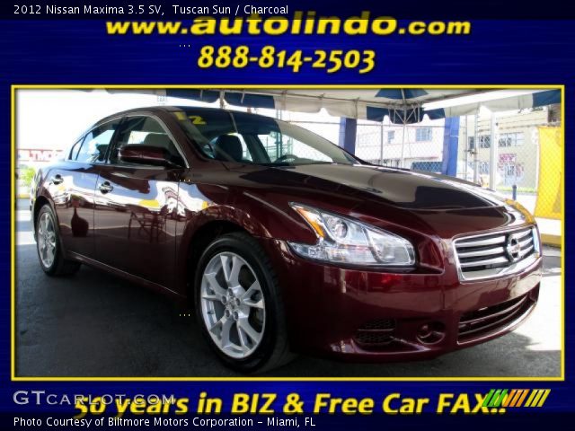 2012 Nissan Maxima 3.5 SV in Tuscan Sun