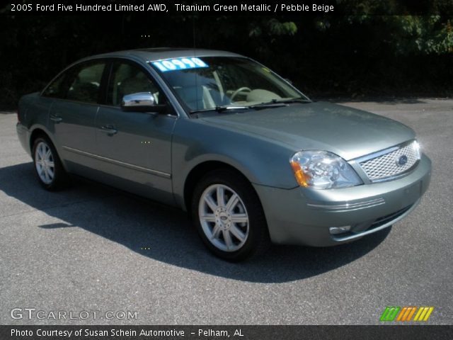 2005 Ford Five Hundred Limited AWD in Titanium Green Metallic