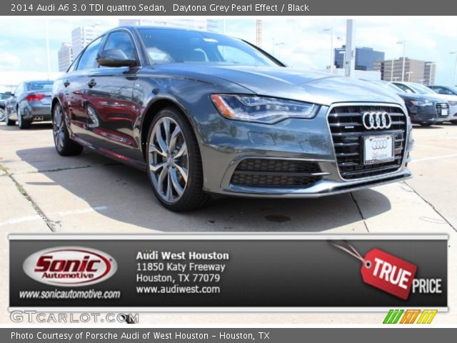 2014 Audi A6 3.0 TDI quattro Sedan in Daytona Grey Pearl Effect