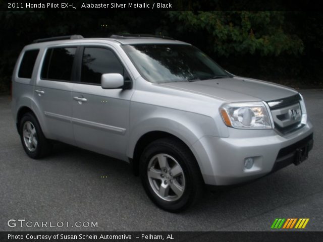 2011 Honda Pilot EX-L in Alabaster Silver Metallic