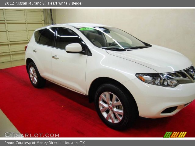 2012 Nissan Murano S in Pearl White