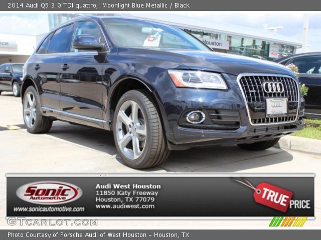 2014 Audi Q5 3.0 TDI quattro in Moonlight Blue Metallic