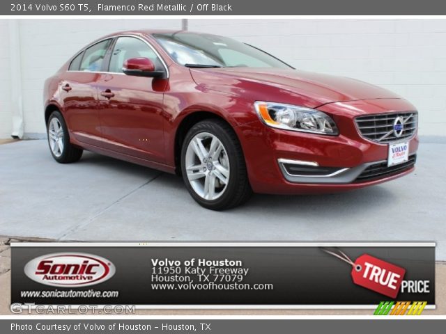 2014 Volvo S60 T5 in Flamenco Red Metallic